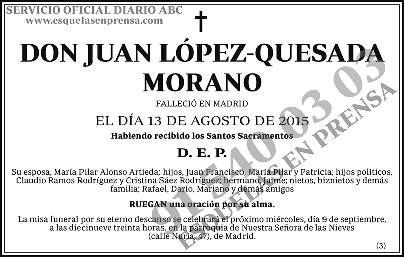 Juan López-Quesada Morano
